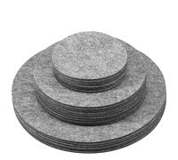 Grusce 84/144 PCS PLACES Rangers Diviseurs Séparateurs de plaque en feutre Cuttable Protégeurs de stockage de plaques pliantes Séparateurs de plats réutilisables pour empiler Procurent Procureur China