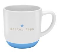 GRUSS & CO 48989 Tasse avec inscription « Garvur Bester Papa », grès, 40 cl, multicolore, cadeau pour papa, fête des pères, anniversaire