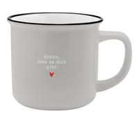 GRUSS & CO 74174 - Tasse XL - Motif beau - Tasse préférée en porcelaine - Avec inscription en allemand - 55 cl - Avec banderole cadeau - Cadeau de Saint-Valentin, pour les amoureux