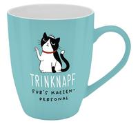 GRUSS & CO 74215 Tasse à motif de gamelle avec inscription en allemand New Bone China en porcelaine, 35 cl, avec boîte de bain cadeau, cadeau amusant, anniversaire