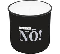 Gruss & CO Bougie dans Une Tasse Motif Nö | Tasse à Bougie imprimée, Porcelaine, Hauteur 8,8 cm, diamètre 8,4 cm | Cadeau, Article de décoration | 74774