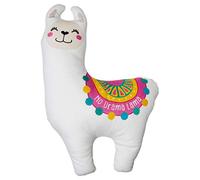 GRUSS & CO Coussin en Peluche Motif « Lama » - Coussin décoratif - 100% Polyester - Cadeau Amusant - Article de décoration - 46503