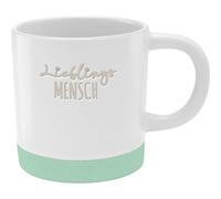 GRUSS & CO Mug avec gravure Humain | Grès 40 cl | Multicolore | Cadeau Amis | 48429