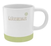 GRUSS & CO Mug avec gravure porte-bonheur en grès 40 cl Multicolore 48432