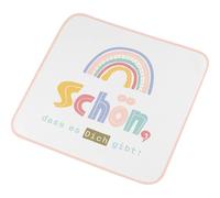 GRUSS & CO Serviette Magique avec Motif Beau | Petite Serviette d'invité, pressée, 30 cm x 30 cm, Coton | Cadeau Surprise Amusante | 74378