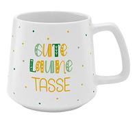 GRUSS & CO Tasse conique de bonne humeur en grès 43 cl Multicolore 48446