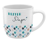 GRUSS & CO Tasse rainurée Bester Papa en grès 40 cl Multicolore 48438