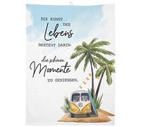 GRUSS & CO Torchon de cuisine Momente 47107 - Coton - 60 x 45 cm - Multicolore