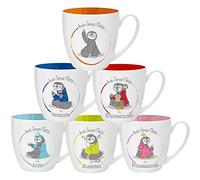 Gruss Und Co 45514 Tasse, New Bone Chine, Orange, 9,5 Cm