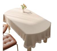 Gruytoie Nappe en PVC Imperméable 90x140cm, Nappe Antitache, Nappe de Table Facile à Entretien, pour Dîner Extérieur, Jardin, Terrasse, Repas de Famille