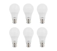 GRV B22 5W SMD LED AC12V DC12V-24V Ampoule de remplacement à incandescence 40W pour système solaire, VR, camping-car, bateau, intérieur basse tension blanc froid Lot de 6 (éclairage non domestique)