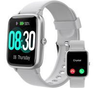 Grv Montre Connectée Femme Smartwatch Avec Appel Montre Sport Podometre Cardiofrequencemetre Etanche Ip68 Notification 100 Modes Sport Cycle Menstruel Controle De Musique Pour Android Ios Rose