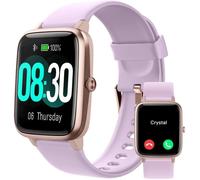 GRV Montre Connectée Homme Femme Smartwatch Montre Sport Podometre Cardio Etanche IP68 Notification SMS et Appel 100 Modes Sport