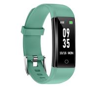 GRV Montre Podometre Marche Non Connectée Simple pour Femme Homme Enfant Bracelet Non Connecté Montre Sport sans Bluetooth Etanche IP68 Compteur de Calories Compteur de Pas Distance (Vert)