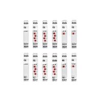 GRV8 3 Phase Voltage Protection Relay Phase Sequence Phase Failure Protection Relay 8A 10A 1SPDT 2SPDT Relay CZAOINCU(GRV8-06D,M460 3Phase3Wire)