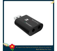 GRWIBEOU-Adaptateur Bluetooth sans fil USB 2 en 1 5.0,adapté pour ordinateur,TV,ordinateur portable,haut-parleurs,écouteurs - Type Black