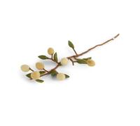 Gry & Sif Branche avec des citons, commerce équitable, fait à la main, décoration d'intérieur, décoration d'été, idée cadeau, cadeau d'anniversaire, bijou de vase, 60 cm