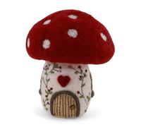 Gry & Sif Fabriqué à la main et certifié commerce équitable - Design danois élégant - Artisan népalais - Grande maison champignon