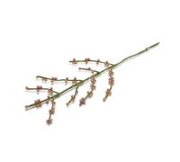 Gry & Sif Fabriqué à la main et certifié commerce équitable - Design danois élégant - Artisanat népalais - Branche avec baies de roses en feutre - Fleurs artificielles pour décoration de salon - Rose