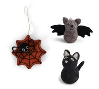 Gry & Sif Fabriqué à la main et certifié commerce équitable - Design danois élégant - Artisanat népalais - Décoration d'automne et décoration d'Halloween