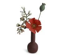 Gry & Sif Fabriqué à la main et certifié commerce équitable, design danois élégant X Artisans népalais | Bouquets de fleurs artificielles Bina Bouquet en feutre pour une décoration élégante de salon |