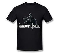 Gryeur Koyee Men's Tom Clancy's Rainbow Six Siege T-Shirt Medium
