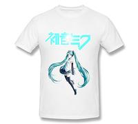 Gryeur Men's Hatsune Miku T-Shirt Small