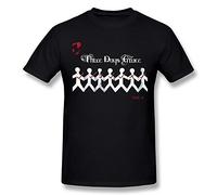 Gryeur Men's Three Days Grace Band Gone Forever Black T Shirt X-Small