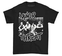 Gryeur Minor Threat Men's Xerox T-Shirt Black Large