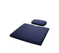 Grythyttan Stålmöbler Set de coussins A3 pour nuque/siège Sunbrella bleu