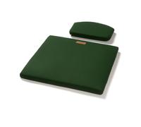 Grythyttan Stålmöbler Set de coussins A3 pour nuque/siège Sunbrella vert