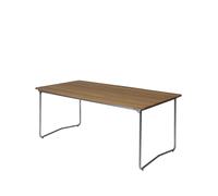 Grythyttan Stålmöbler Table à manger B31 Chêne huilé-structure en acier avec galvanisation à chaud