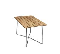 Grythyttan Stålmöbler Table B25A Chêne huilé-structure en acier avec galvanisation à chaud