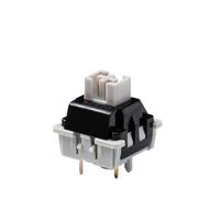 GRzHKN 100 PCS Interrupteurs V4 en Bois Gris linéaire 5 Broches 30gf Pré-lubin Compatible avec Les claviers mécaniques