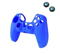 GRzHKN Couverture Peau Compatible avec CONTRÔLEUR PS5 Conseil Anti-Slip Compatible avec PS5(Blue)