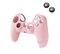 GRzHKN Couverture Peau Compatible avec CONTRÔLEUR PS5 Conseil Anti-Slip Compatible avec PS5(Pink)