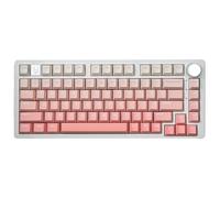 GRzHKN KEYCAPS PBT 81 Five latérale Sublimation Sublimation PBT MATÉRIAUX PROFILS CLACES Compatible avec CAPILS Charges MÉCANIQUES Charge(Pink)