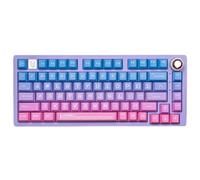 GRzHKN KEYCAPS PBT 81 Five latérale Sublimation Sublimation PBT MATÉRIAUX PROFILS CLACES Compatible avec CAPILS Charges MÉCANIQUES Charge(Dreamy Purple)