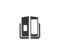 GRZPCJZM Autocollant de commutateur de levage de voiture compatible avec Beetle 2012-2019, garniture intérieure en fibre de carbone souple véritable(Black For LHD)
