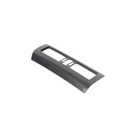 GRZPCJZM Autocollant de garniture de couvercle de sortie d'air de climatisation for console centrale de voiture en ABS, compatible avec BMW Série 6 E63 E64 2004-2009(GRAY)