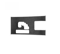 GRZPCJZM Autocollant de garniture de panneau de changement de vitesse compatible avec Lexus IS IS250 300 350C 2006-2012 LHD, en fibre de carbone souple véritable(B)