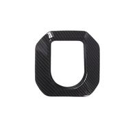 GRZPCJZM Autocollant de garniture de panneau de levier de vitesse compatible avec Land Rover Range Rover Evoque 2012-2017(Carbon Fiber Style)