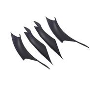 GRZPCJZM Autocollant de garniture de poignée intérieure de voiture, compatible avec BMW Série 3 4 3GT F30 F80 F31 F32 F33 F34 F35 F36(Inside black)