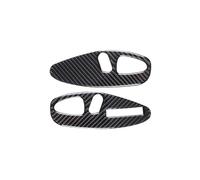 GRZPCJZM Autocollant de protection de levier de vitesse for console centrale de voiture en fibre de carbone souple, compatible avec BMW X3 E83 2006-2010(Style 9)
