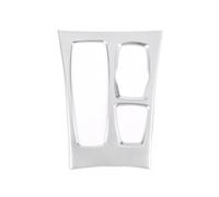 GRZPCJZM Autocollant de protection for levier de vitesse, compatible avec BMW X5 X6 E70 E71 2008-2013(Silver)