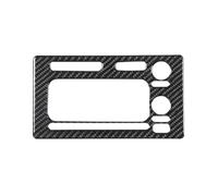 GRZPCJZM Autocollant de protection for panneau d'affichage de commande centrale de voiture, compatible avec Hummer H3 2005-2009, en fibre de carbone souple(Carbon Fiber Black)