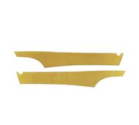 GRZPCJZM Autocollant décoratif en fibre de carbone souple for bord de porte et de fenêtre intérieure, compatible avec la Corvette C6 2005-2013(Carbon Fiber Yellow)