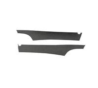 GRZPCJZM Autocollant décoratif en fibre de carbone souple for bord de porte et de fenêtre intérieure, compatible avec la Corvette C6 2005-2013(Carbon Fiber Black)