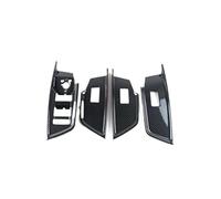 GRZPCJZM Autocollant décoratif for cadre d'accoudoir de porte intérieure, compatible avec les accessoires de voiture Audi A3 8Y 2021(Glass Lift)