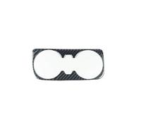 GRZPCJZM Autocollant décoratif for cadre de porte-gobelet en fibre de carbone, compatible avec Audi Q7 2016-2019